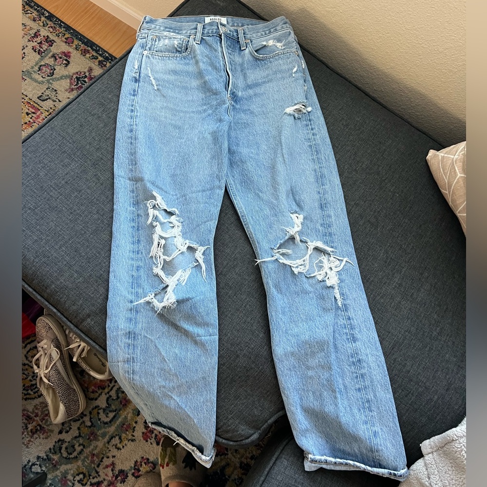 Brand new Agolde Size 25 Ripped Jeans